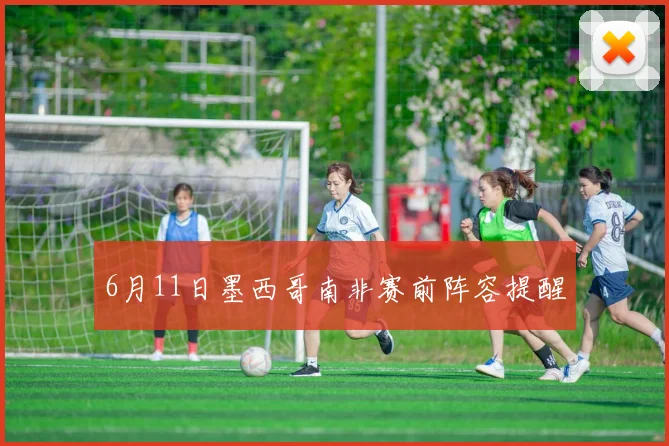 6月11日墨西哥南非赛前阵容提醒